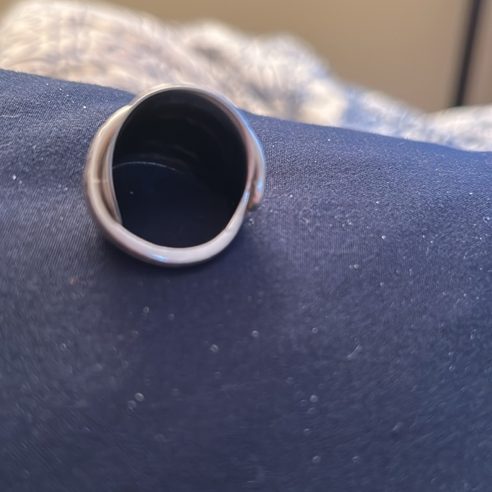 Spoon Handle Ring. Sterling Silver. - image 3